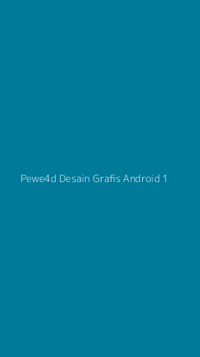 Tampilan Antarmuka Aplikasi Pewe4d Desain Grafis Android - 1