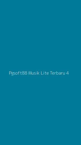 Tampilan Antarmuka Aplikasi Pgsoft88 Musik Lite Terbaru - 4