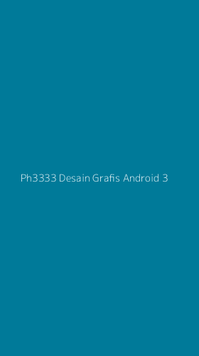 Tampilan Antarmuka Aplikasi Ph3333 Desain Grafis Android - 3