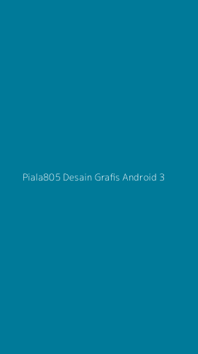 Tampilan Antarmuka Aplikasi Piala805 Desain Grafis Android - 3
