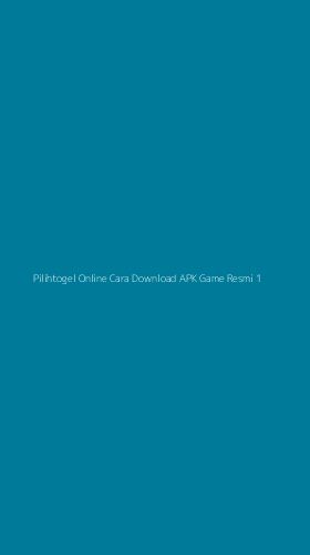 Tampilan Antarmuka Aplikasi Pilihtogel Online Cara Download Apk Game Resmi - 1