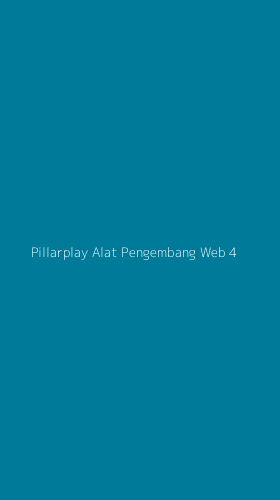 Tampilan Antarmuka Aplikasi Pillarplay Alat Pengembang Web - 4