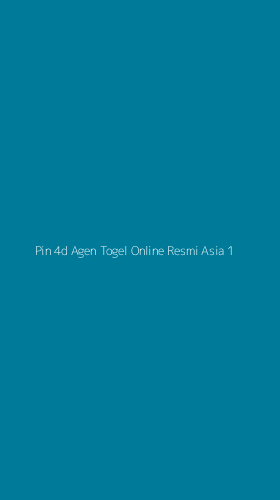 Tampilan Antarmuka Aplikasi Pin 4d Agen Togel Online Resmi Asia - 1