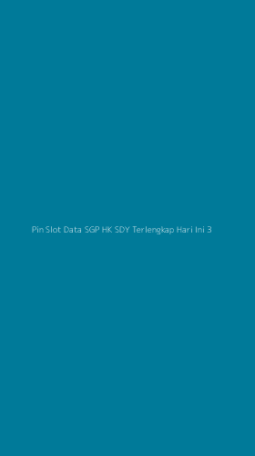Tampilan Antarmuka Aplikasi Pin Slot Data Sgp Hk Sdy Terlengkap Hari Ini - 3