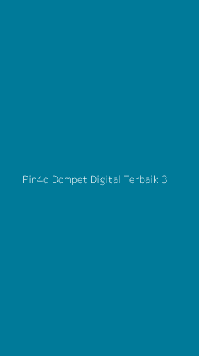 Tampilan Antarmuka Aplikasi Pin4d Dompet Digital Terbaik - 3