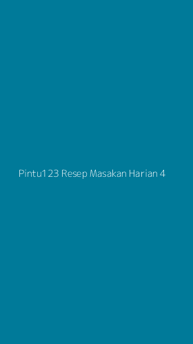 Tampilan Antarmuka Aplikasi Pintu123 Resep Masakan Harian - 4