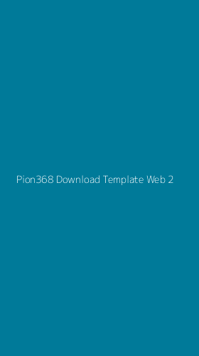 Tampilan Antarmuka Aplikasi Pion368 Download Template Web - 2