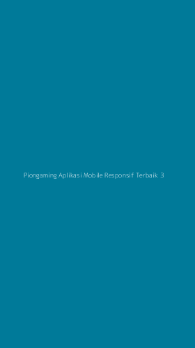 Tampilan Antarmuka Aplikasi Piongaming Aplikasi Mobile Responsif Terbaik - 3