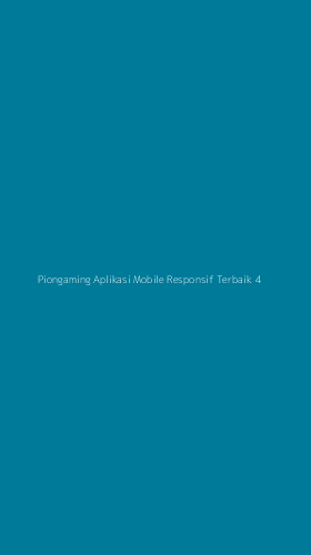 Tampilan Antarmuka Aplikasi Piongaming Aplikasi Mobile Responsif Terbaik - 4