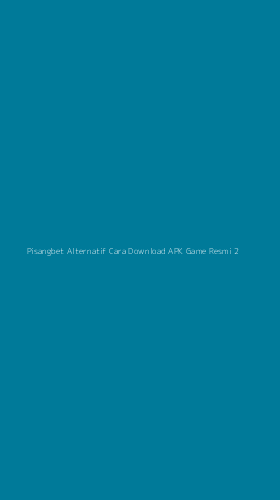 Tampilan Antarmuka Aplikasi Pisangbet Alternatif Cara Download Apk Game Resmi - 2