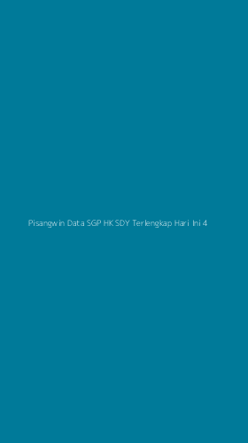 Tampilan Antarmuka Aplikasi Pisangwin Data Sgp Hk Sdy Terlengkap Hari Ini - 4