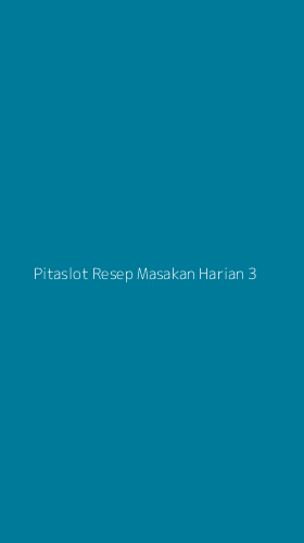 Tampilan Antarmuka Aplikasi Pitaslot Resep Masakan Harian - 3
