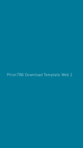 Tampilan Antarmuka Aplikasi Piton786 Download Template Web - 2