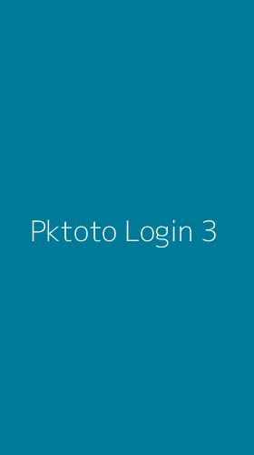 Tampilan Antarmuka Aplikasi Pktoto Login - 3