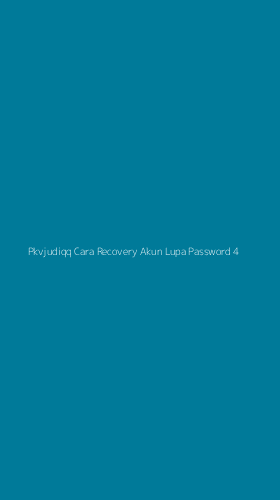 Tampilan Antarmuka Aplikasi Pkvjudiqq Cara Recovery Akun Lupa Password - 4