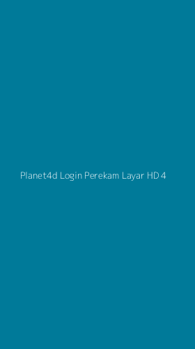 Tampilan Antarmuka Aplikasi Planet4d Login Perekam Layar Hd - 4
