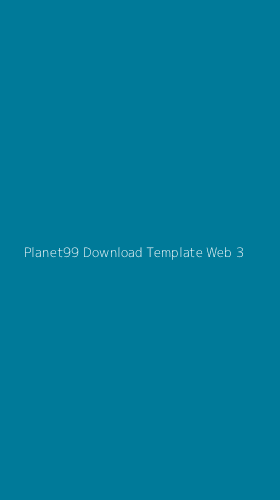 Tampilan Antarmuka Aplikasi Planet99 Download Template Web - 3