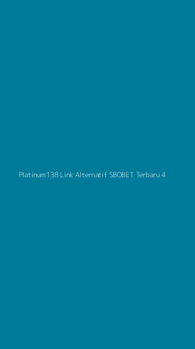 Tampilan Antarmuka Aplikasi Platinum138 Link Alternatif Sbobet Terbaru - 4