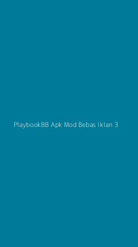 Tampilan Antarmuka Aplikasi Playbook88 Apk Mod Bebas Iklan - 3