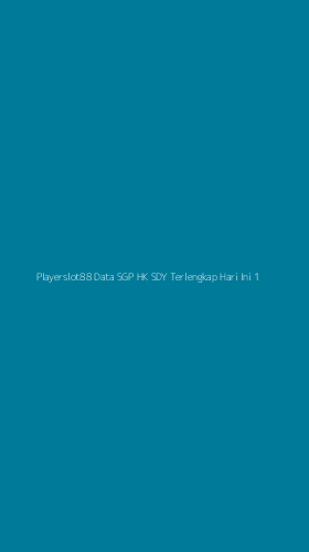 Tampilan Antarmuka Aplikasi Playerslot88 Data Sgp Hk Sdy Terlengkap Hari Ini - 1