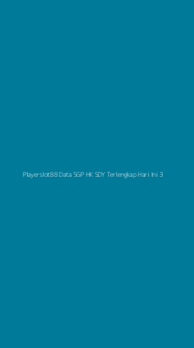 Tampilan Antarmuka Aplikasi Playerslot88 Data Sgp Hk Sdy Terlengkap Hari Ini - 3