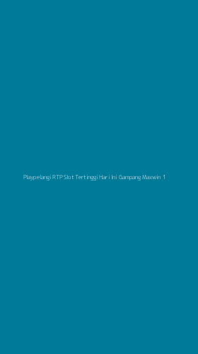 Tampilan Antarmuka Aplikasi Playpelangi Rtp Slot Tertinggi Hari Ini Gampang Maxwin - 1