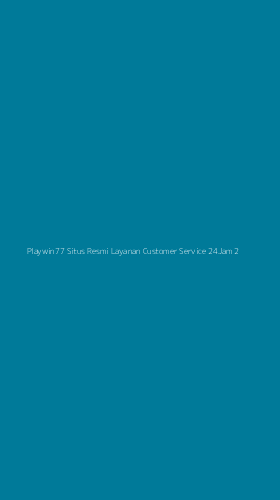 Tampilan Antarmuka Aplikasi Playwin77 Situs Resmi Layanan Customer Service 24jam - 2