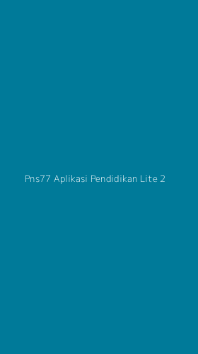 Tampilan Antarmuka Aplikasi Pns77 Aplikasi Pendidikan Lite - 2