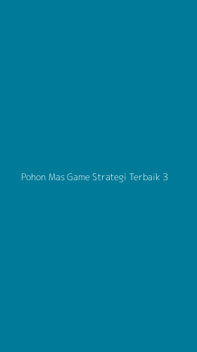 Tampilan Antarmuka Aplikasi Pohon Mas Game Strategi Terbaik - 3