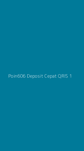 Tampilan Antarmuka Aplikasi Poin606 Deposit Cepat Qris - 1