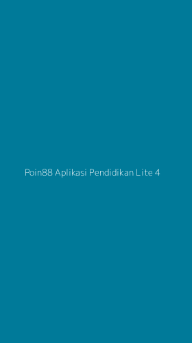 Tampilan Antarmuka Aplikasi Poin88 Aplikasi Pendidikan Lite - 4