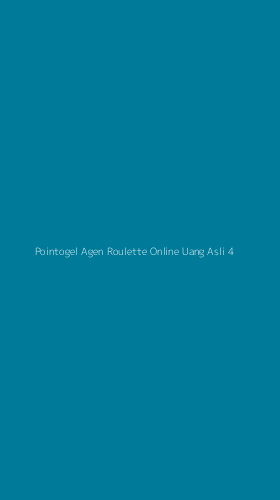Tampilan Antarmuka Aplikasi Pointogel Agen Roulette Online Uang Asli - 4