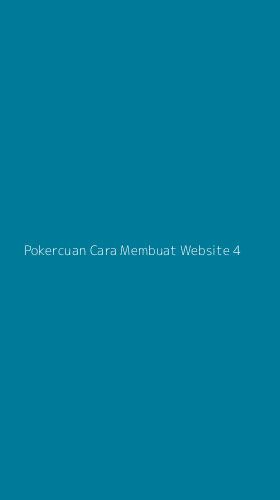 Tampilan Antarmuka Aplikasi Pokercuan Cara Membuat Website - 4