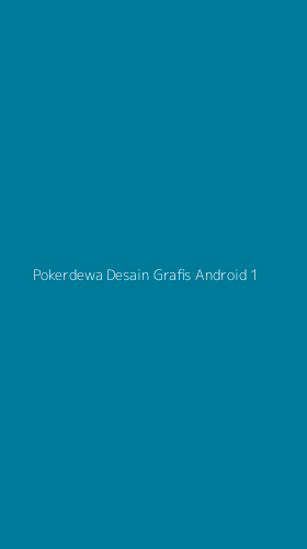 Tampilan Antarmuka Aplikasi Pokerdewa Desain Grafis Android - 1
