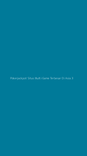 Tampilan Antarmuka Aplikasi Pokerjackpot Situs Multi Game Terbesar Di Asia - 3