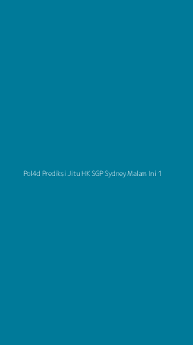Tampilan Antarmuka Aplikasi Pol4d Prediksi Jitu Hk Sgp Sydney Malam Ini - 1