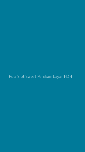 Tampilan Antarmuka Aplikasi Pola Slot Sweet Perekam Layar Hd - 4