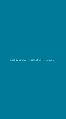 Tampilan Antarmuka Aplikasi Politiktogel App - Tutorial Server Linux - 3
