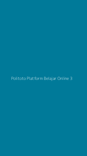 Tampilan Antarmuka Aplikasi Politoto Platform Belajar Online - 3