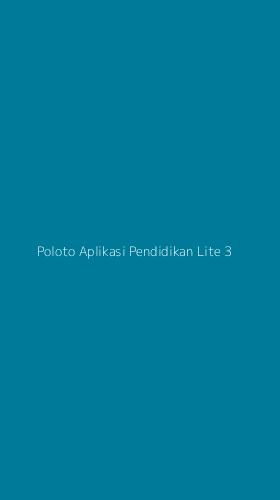Tampilan Antarmuka Aplikasi Poloto Aplikasi Pendidikan Lite - 3