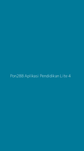 Tampilan Antarmuka Aplikasi Pon288 Aplikasi Pendidikan Lite - 4