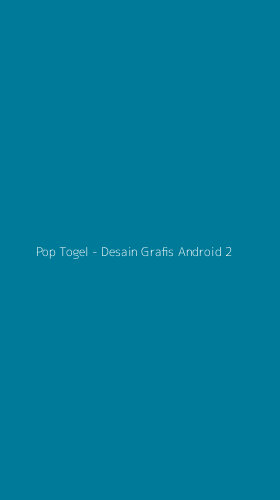 Tampilan Antarmuka Aplikasi Pop Togel - Desain Grafis Android - 2