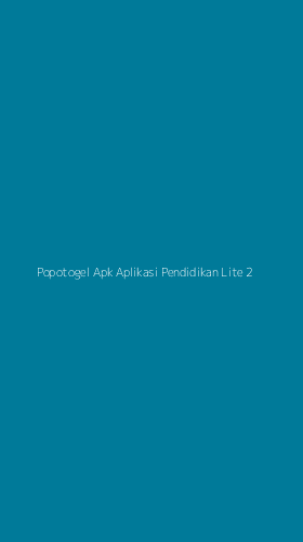 Tampilan Antarmuka Aplikasi Popotogel Apk Aplikasi Pendidikan Lite - 2