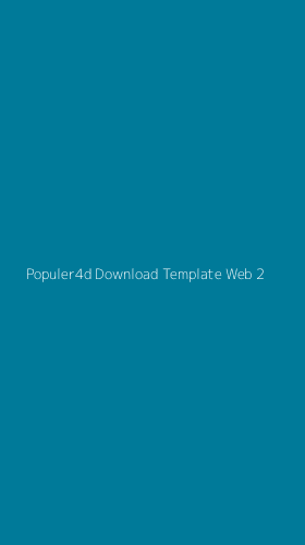 Tampilan Antarmuka Aplikasi Populer4d Download Template Web - 2
