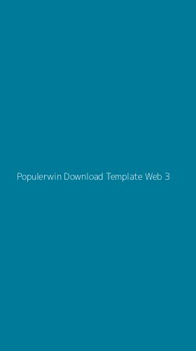 Tampilan Antarmuka Aplikasi Populerwin Download Template Web - 3