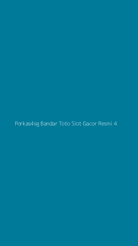 Tampilan Antarmuka Aplikasi Porkas4sg Bandar Toto Slot Gacor Resmi - 4
