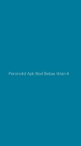 Tampilan Antarmuka Aplikasi Pororo4d Apk Mod Bebas Iklan - 4