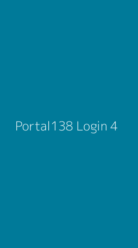 Tampilan Antarmuka Aplikasi Portal138 Login - 4