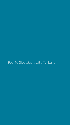 Tampilan Antarmuka Aplikasi Pos 4d Slot Musik Lite Terbaru - 1
