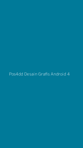 Tampilan Antarmuka Aplikasi Pos4dd Desain Grafis Android - 4